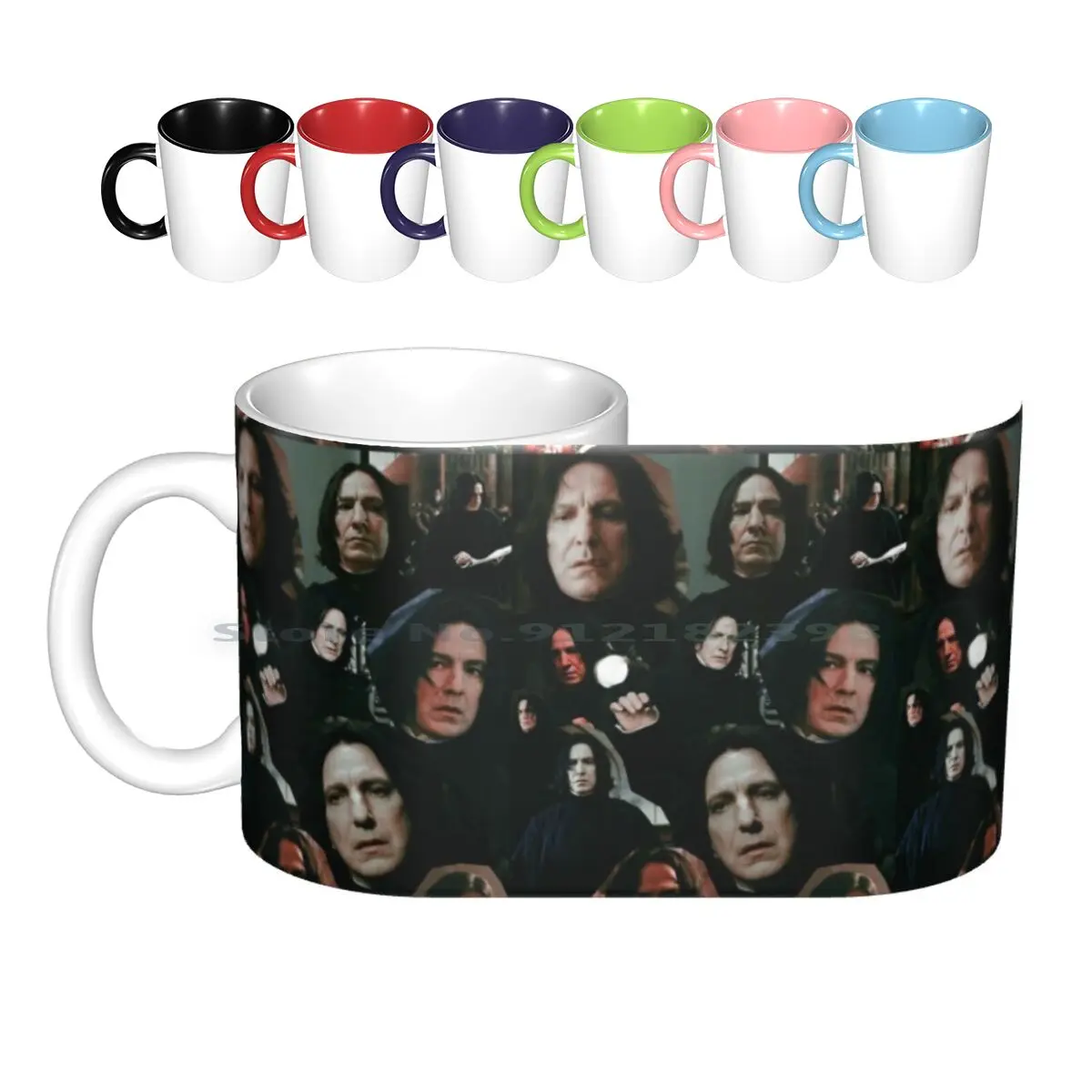 Alan Rickman Ceramic Mugs Coffee Cups Milk Tea Mug Alan Rickman Alan Rickman Ickman Rickmanb Alan Rickman Movie Film Film Movie