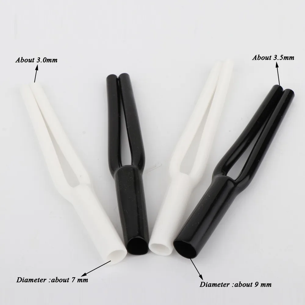 ​ 4 Buah Celana Kabel 7Mm 9Mm Kabel Audio Speaker Celana Kawat Sepatu Bot Celana Pemisah Y Kabel Audio DIY HIFI