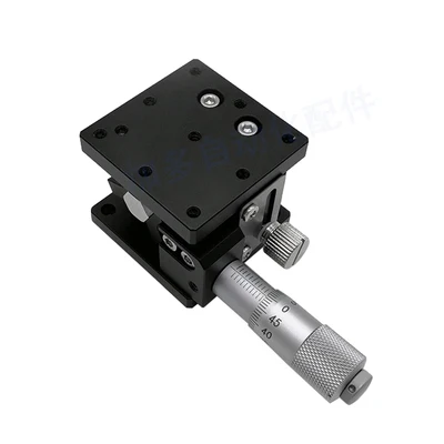 XY LZ60  60*60mm Optical Displacement Platform High precision micrometer Height adjustable Sliding stage Sliding table