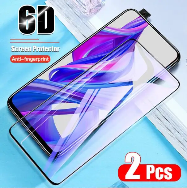 Tempered Glass for Huawei Honor 9X Full Cover Screen Protector for Huawei Honor 9X Pro Protective Film
