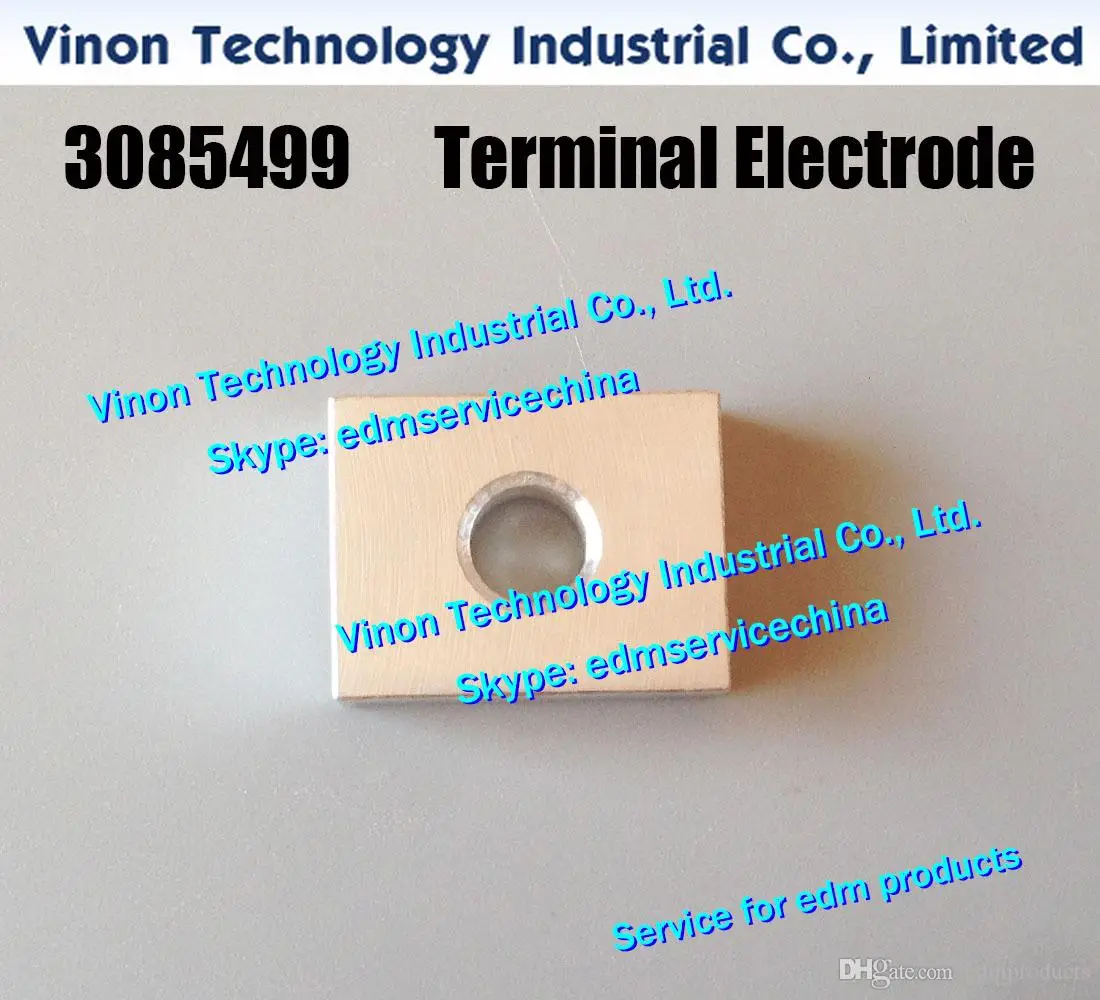 3085499 edm Terminal Electrode S467 18x14x5mm Mid Block for Sodic SL400,SL600,AQ400,AQ600 Sacrificial Electrode