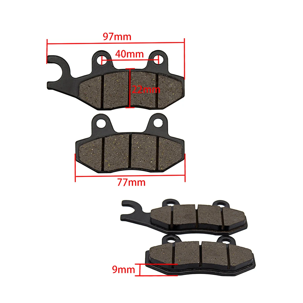 Motorcycle Front Brake Pads Set For Suzuki Burgman Skywave 400 AN400 AN400A AN400S AN400Z 2007-2018  Motorcycle Accessories