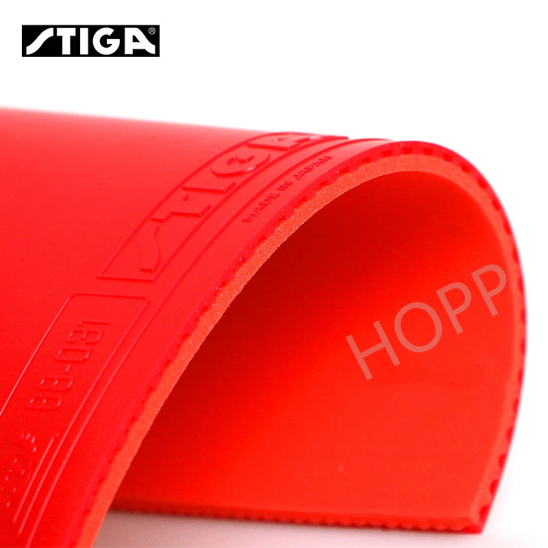 STIGA MANTRA M / H / S Tischtennis Gummi Pips-In Offensive Made in Japan Original STIGA Ping pong Schwamm – Detail 6