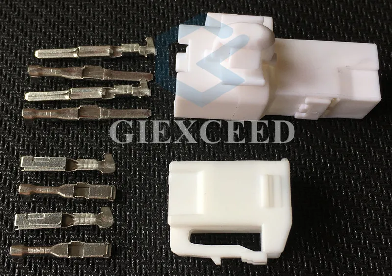 2 Sets 4 Pin 6520-0349 7282-1042 Automotive Connector 90980-10795 For Toyota Lexus