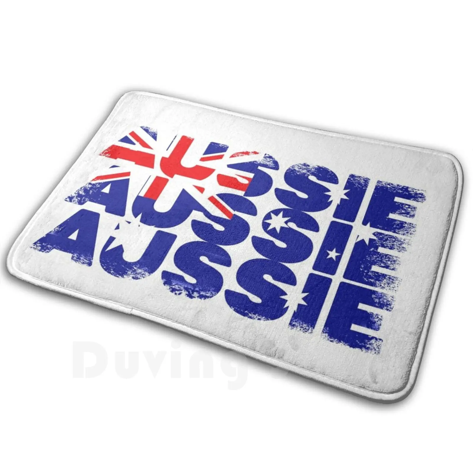 Aussie Aussie Aussie-Australia Flag Distressed Soft Non-Slip Mat Rug Carpet Cushion Aussie Australia Australian Oi Oi