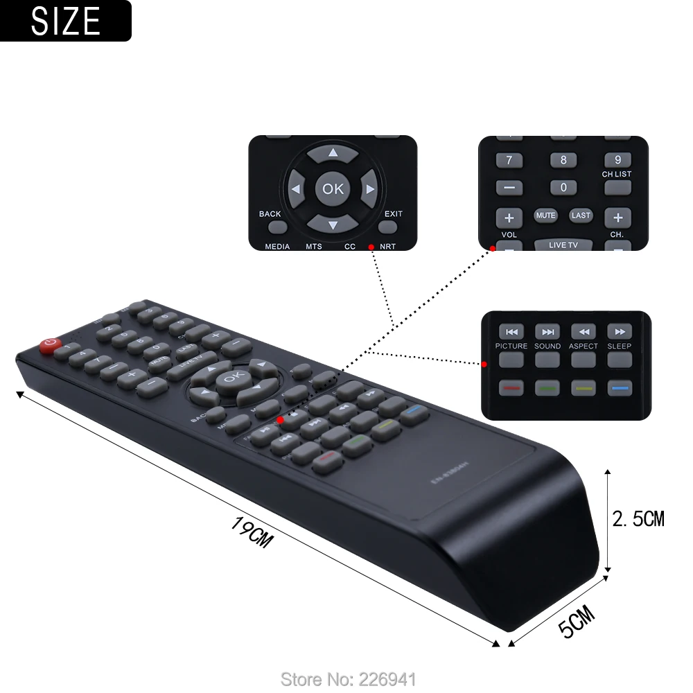 Hisense EN-83804H TV HD 32H3080E 32H3308 32H3D 40EU3000 40H3080E 40H3D 43H3080E 43H3D Hisense 텔레비전