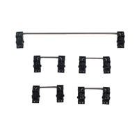 Original Cherry Plate Mounted Stabilizers OEM Black Clear Satellite Axis For Mechanical Keyboard  GK61 GK64 96 Stabs
