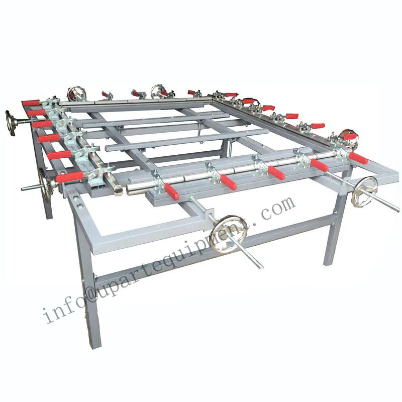 1200x1500mm Hand Pulling  Silk Screen Manual Mesh Stretching Machine Price