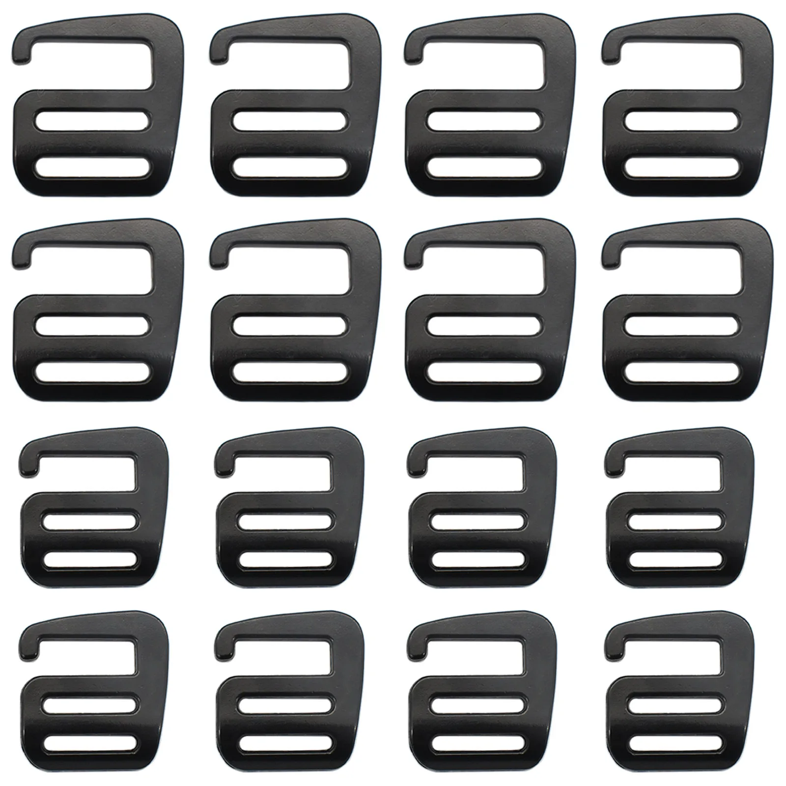 

G Buckle Black Metal Adjustable Slide G Buckle Dog Collar Hardware Strap Buckle Making Purse Backpack Webbing Supplies