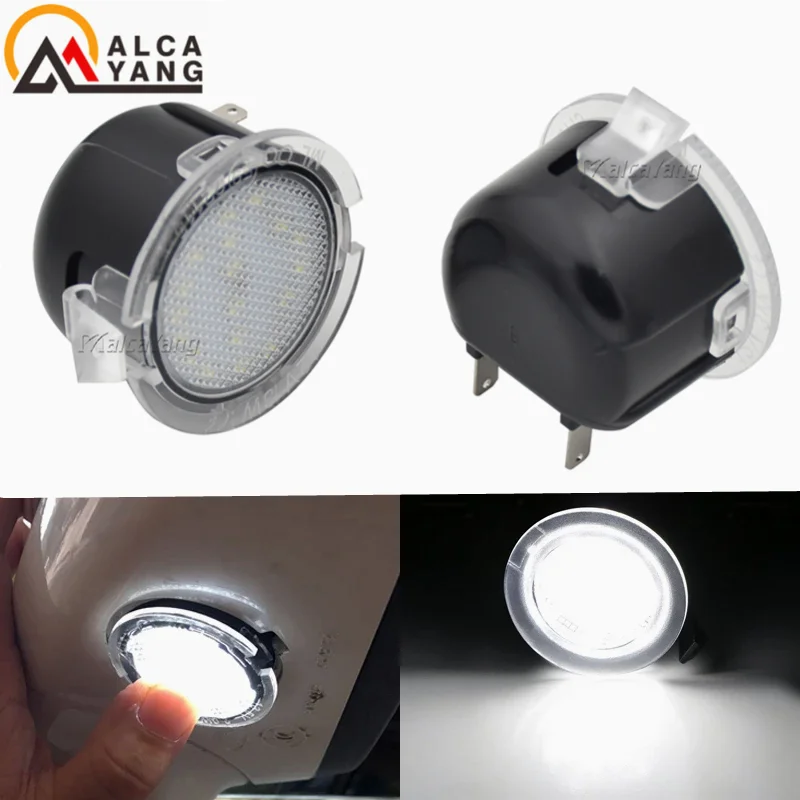 Car Door Welcome Light LED Under Side Mirror Puddle Light for Toyota Tundra XK50 2007-2021 Sequoia 2008-2021 Car Accessories