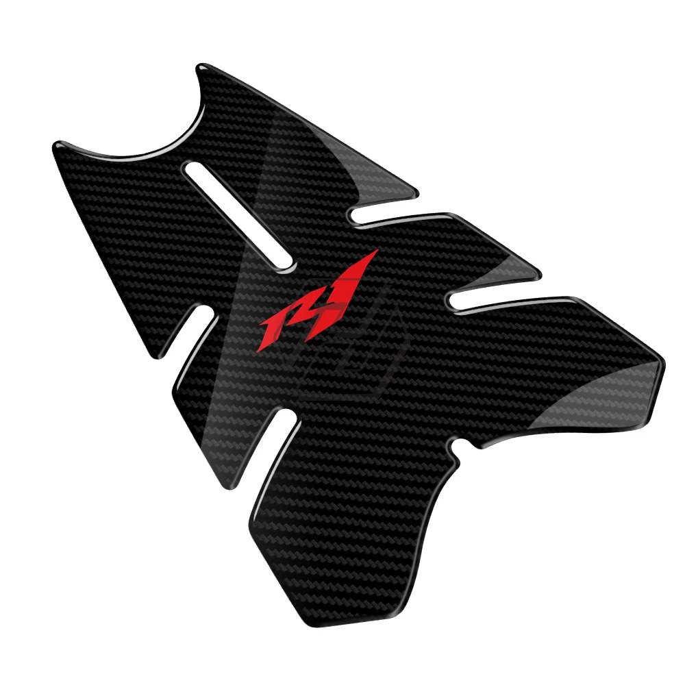 For Yamaha YZF-R1 R1 2007 2008 3D Carbon Look Front Gas Fuel Tank Cover Protector Tank Pad