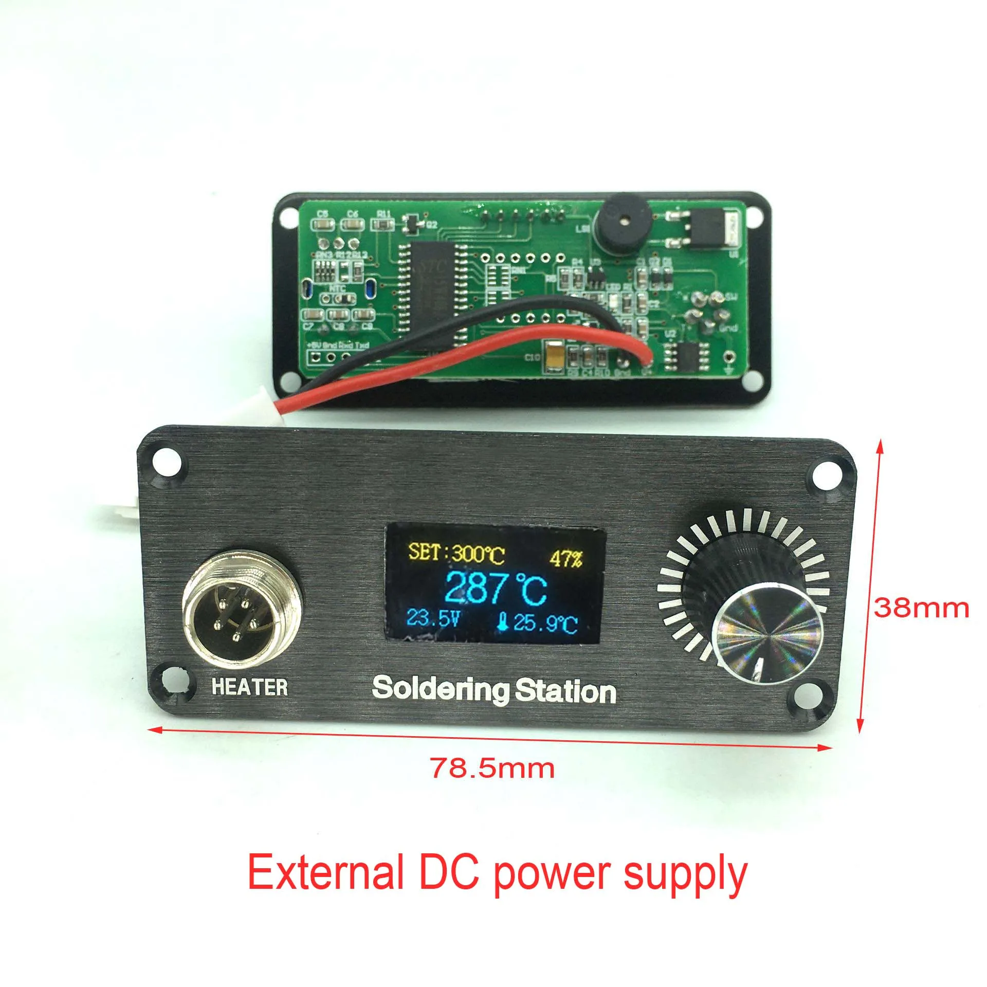 Mini estación de soldadura T12, 110V, 220V, controlador de temperatura, OLED, Digital, electrónica, herramientas de soldadura de hierro, bricolaje