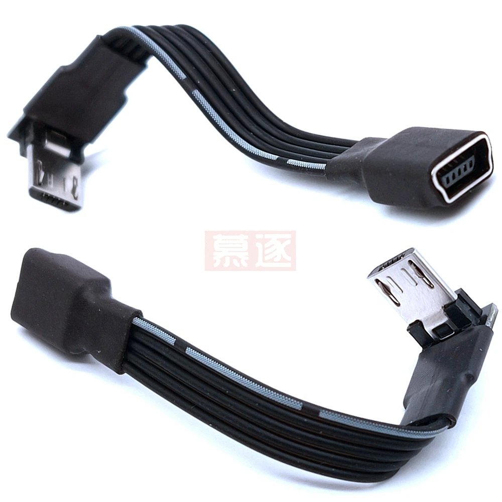 Mini USB Female to Micro USB Male 5 pin to 5 pin Connector Adapter  line for Smart Phones Tablet PCs MP3/ MP4