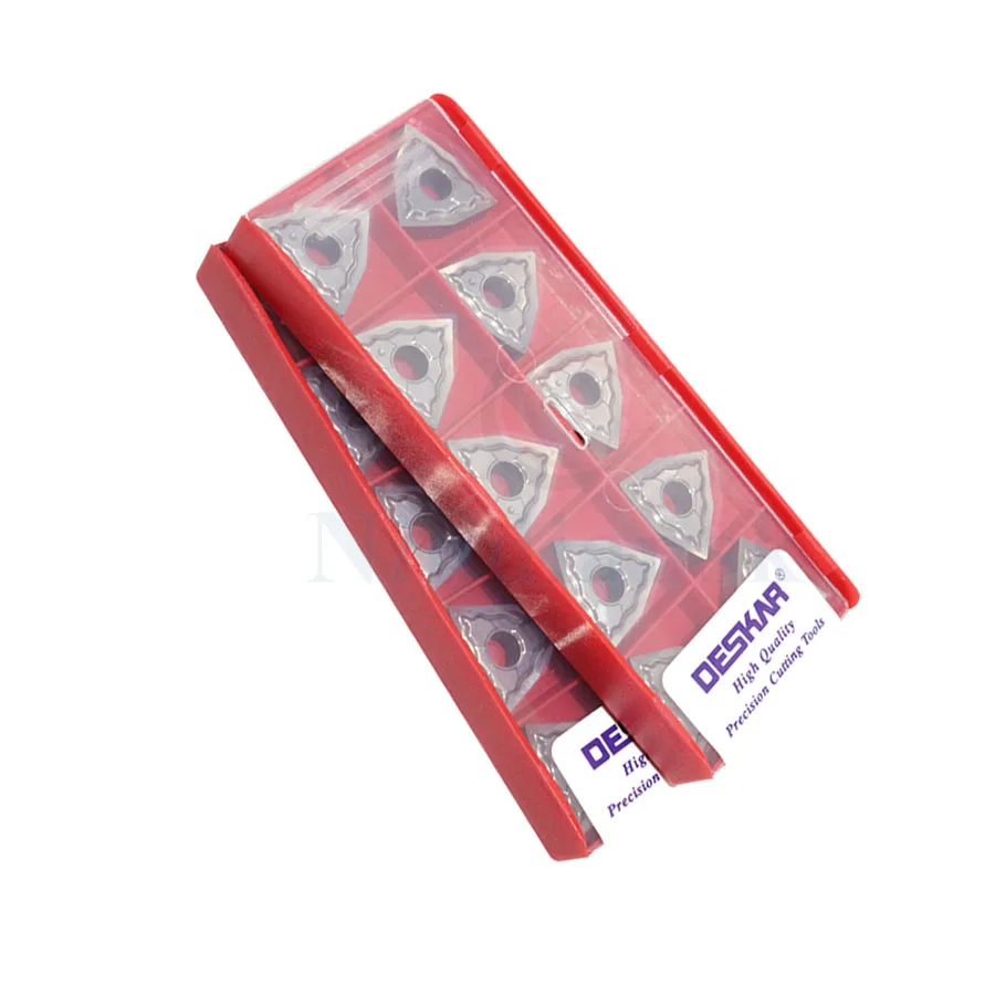 Originale WNMG080404-HA K10 WNMG080408- HA K10 per la Lega di Alluminio e Lavorazione del Rame Inserti In Metallo Duro CNC Tornio Utensili di Tornitura