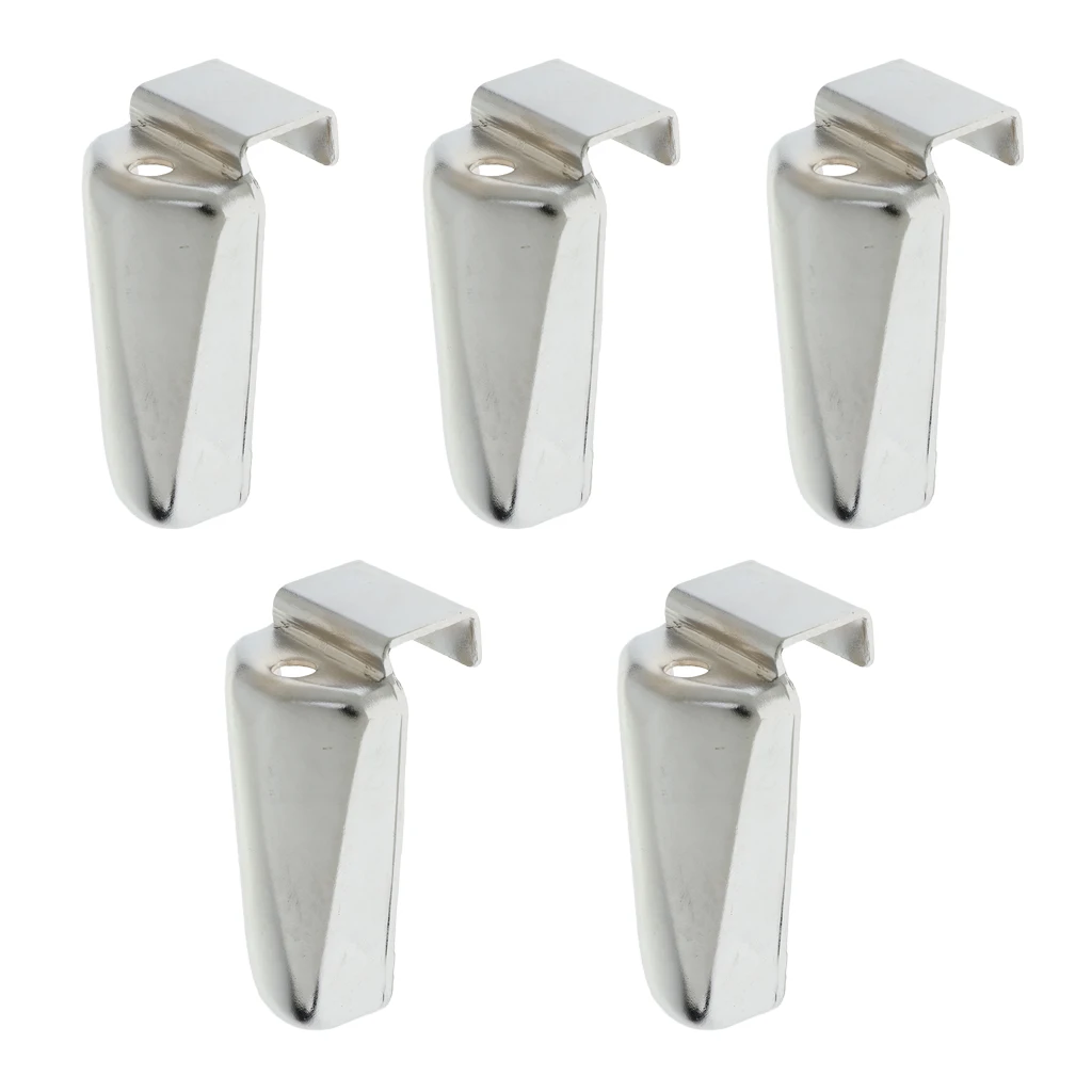 5pcs Bass Drum Claw Hook Drum Lugs for Drum Set Drum Kit Replacement Parts Accessory