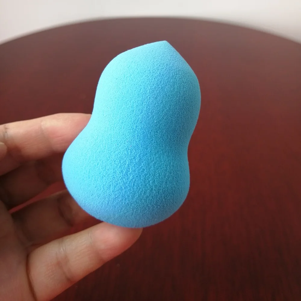 1 ชิ้น 6 ซม.x 4 ซม.Non-latex Hydrophilic ฟองน้ําเครื่องสําอางค์แป้งพัฟสะดวก Foundation เครื่องมือขนาดใหญ่หลังจากเปียกแต่งหน้าคุณภาพสูง