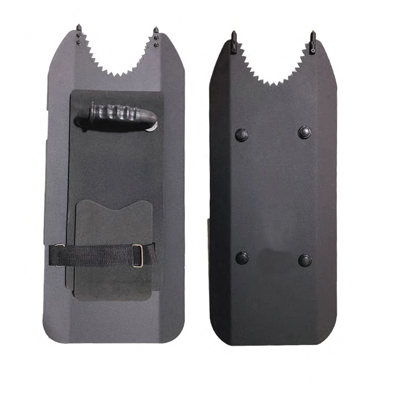 Hand-held Arm Shield Security Patrol Equipment Tactical Self Protection Aluminium Alloy-Shield Training Multifunctional