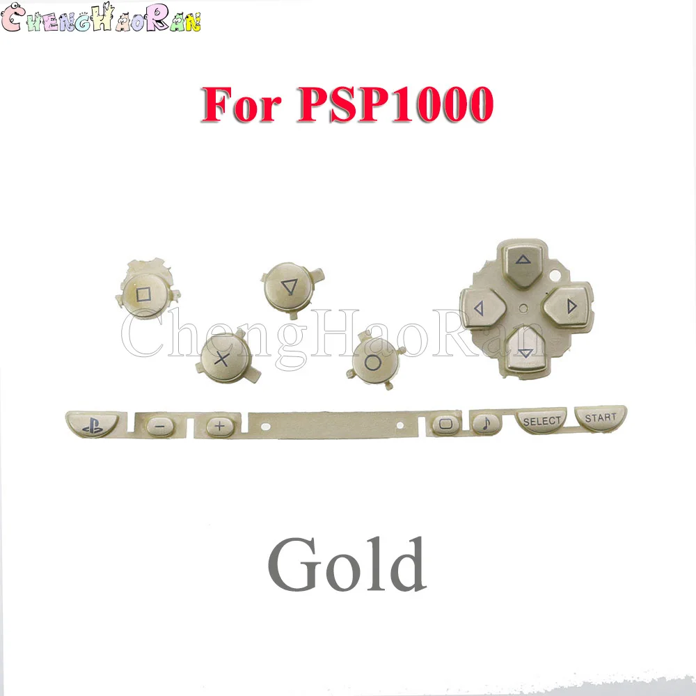 1set sinistra destra ABXY selezionare start Kit pulsante home sostituzione per PSP1000 PSP 1000 Console di gioco parti di riparazione senza cacciavite