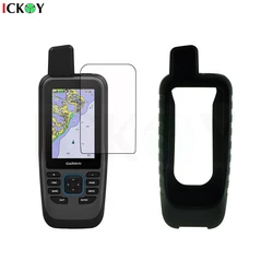 Protect Silicone Case + Screen Protector for Garmin GPSMAP 86sc 86s 86 Handheld GPS Accessories