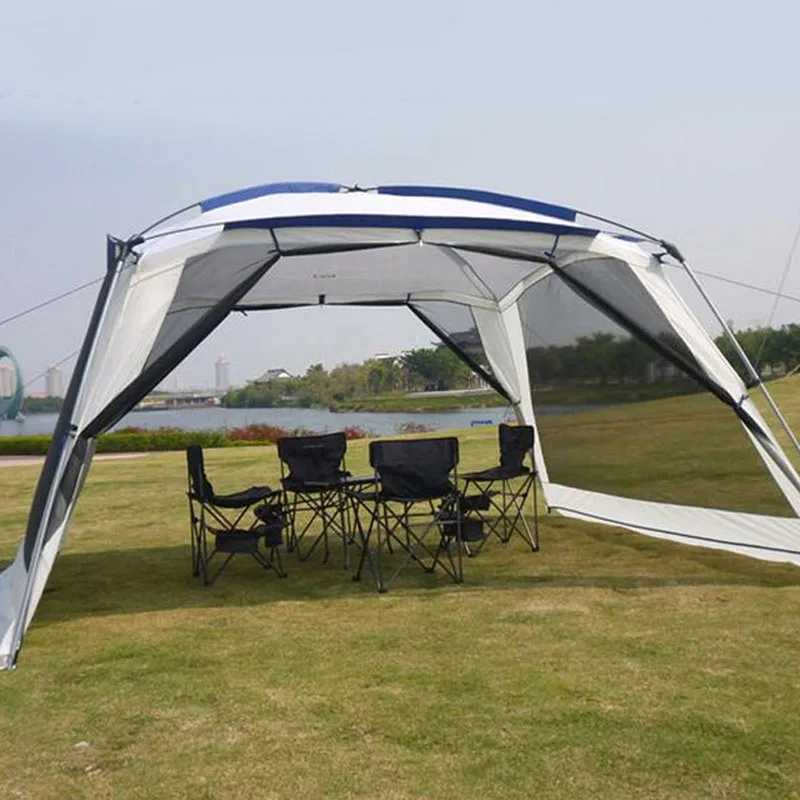 

Portable Folding Beach Canopy Rainproof Tent, Outdoor Camping Sunshade