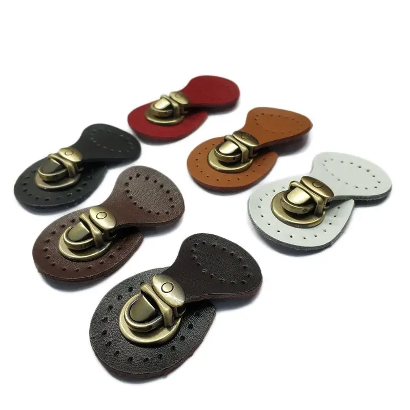 Artificial Leather Magnetic Button Lock Bag Snap Closure Buckle Clasp Fastener Replacement DIY Handbag Purse Sewing Accessories