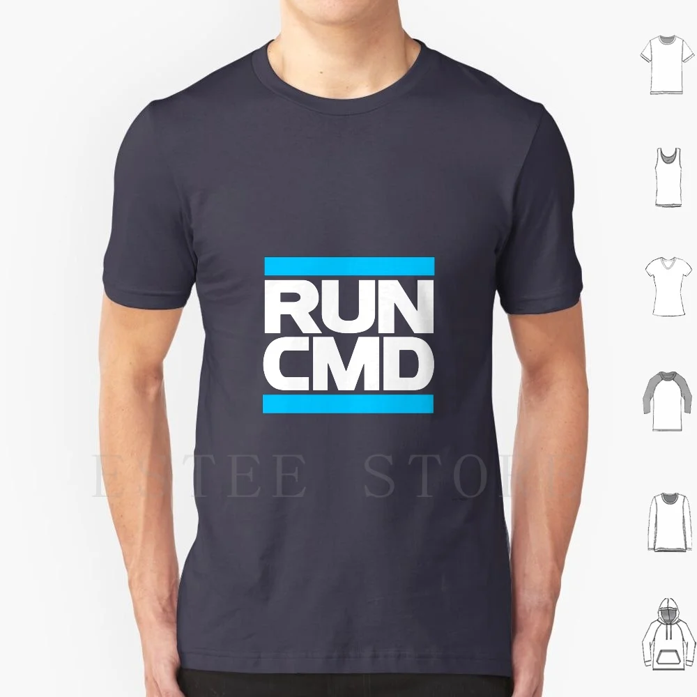 Cmd تي شيرت طباعة القطن Cmd الأمر موجه 80s ريترو الكمبيوتر هاكر محاكاة ساخرة الطباعة تشغيل ويندوز الكمبيوتر الترميز البرمجة