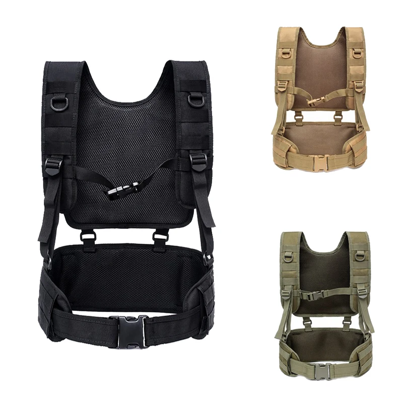 Outdoor Tactical Hiking Bomb Air Gun Military Chest Vest Training Hunting Sniper Training Shooting Pistol Army Bulletproof Vest