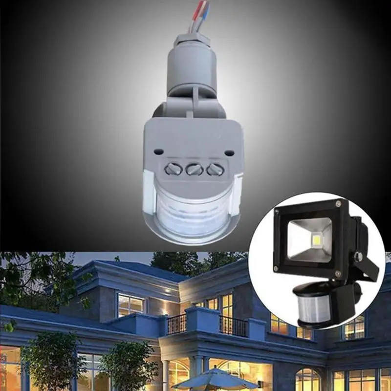 Infrared PIR Motion Sensor Switch Motion Sensor Light Infrared AC LED Switch 220V Automatic Light with Outdoor J7O0