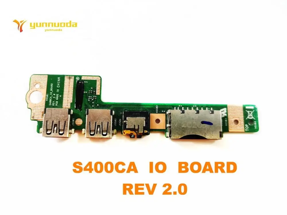 Original For ASUS S400ca USB Audio SD card board S400CA IO BOARD REV 2.0 tested good free shipping
