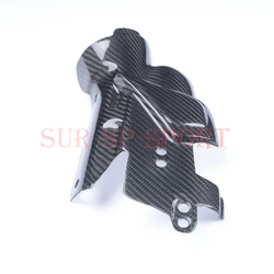 Brake Rearset Exhaust Heat Shield Guard Fairing Cowl For Yamaha R1 2009 - 2014 Full Carbon Fiber 100%