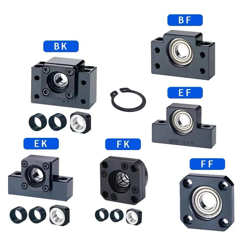 

Ball Screw End Support BK10 BF10 BK12 BF12 BK15 BF15 BK17 BF17 FK10 FF10 FK12 FF12 FK15 FF15 EK10 EK12 SFU1204 SFU1605 SFU2005