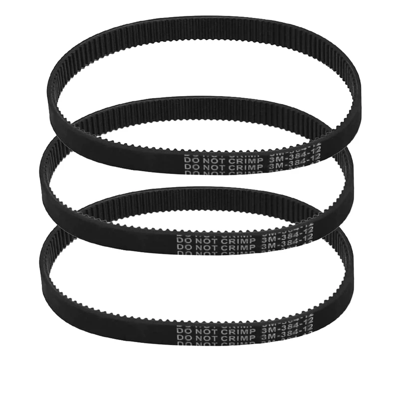 

NEW-3Pcs -384-12 ремень привода для электрического велосипеда, электровелосипеда, скутера, мотоцикла