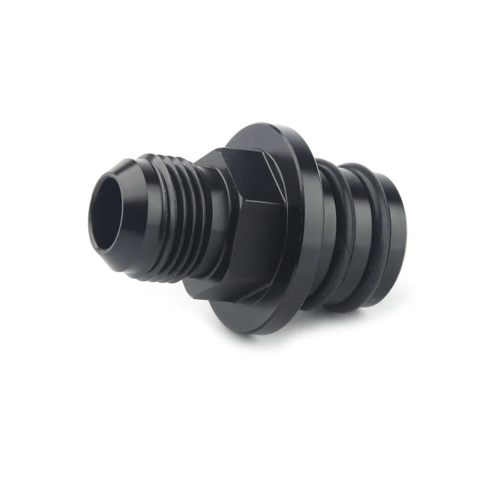 Black Rear Block Breather Fitting Adapter For Acura Integra Honda CR-V Civic Oil Catch Can B16 B18 B20
