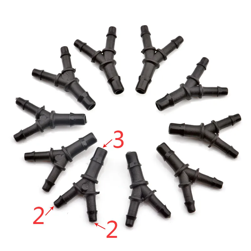 20PCS Eco Solvent Y Shape Ink Tube Connector For Large Format Y UV Ink Tube