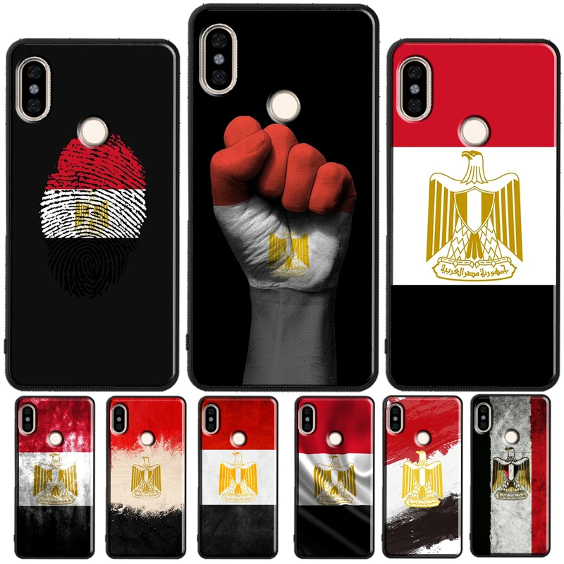 Egypt Flag For Redmi Note 11 Pro Phone Case For Redmi Note 10 Pro 7 8 9 Pro 10S 9S Redmi 10 9A 9T 9C