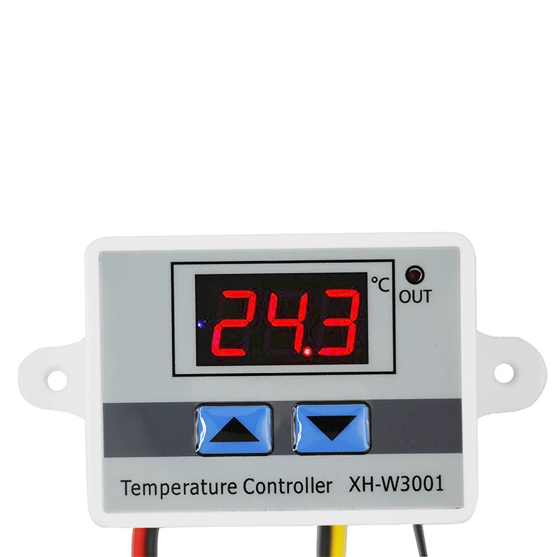 New XH-W3001 Digital Temperature Controller - 50-110℃ adjustable cool heat Thermostat Control Switch with Probe 220V 10A