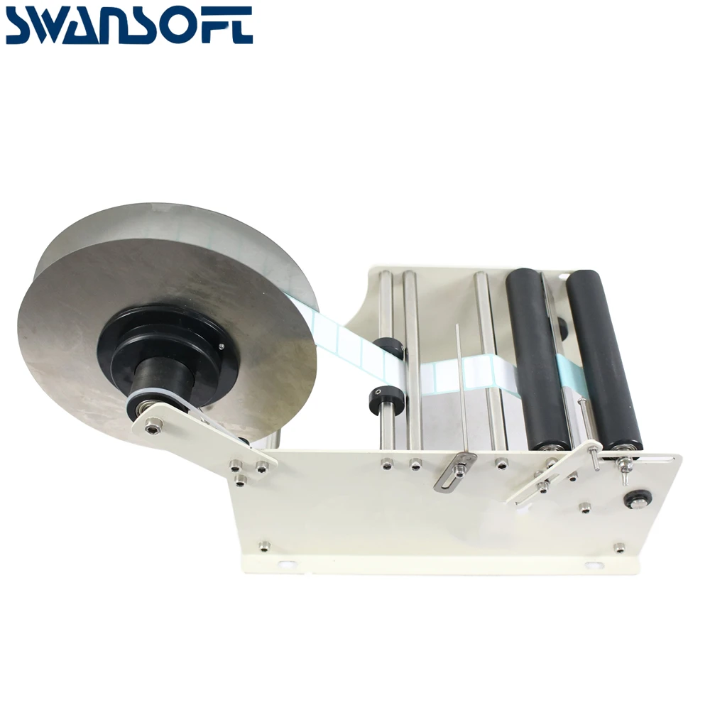 Swansoft Handleiding Fles Etikettering Machine Met Een Sticker Machine Klaar Om