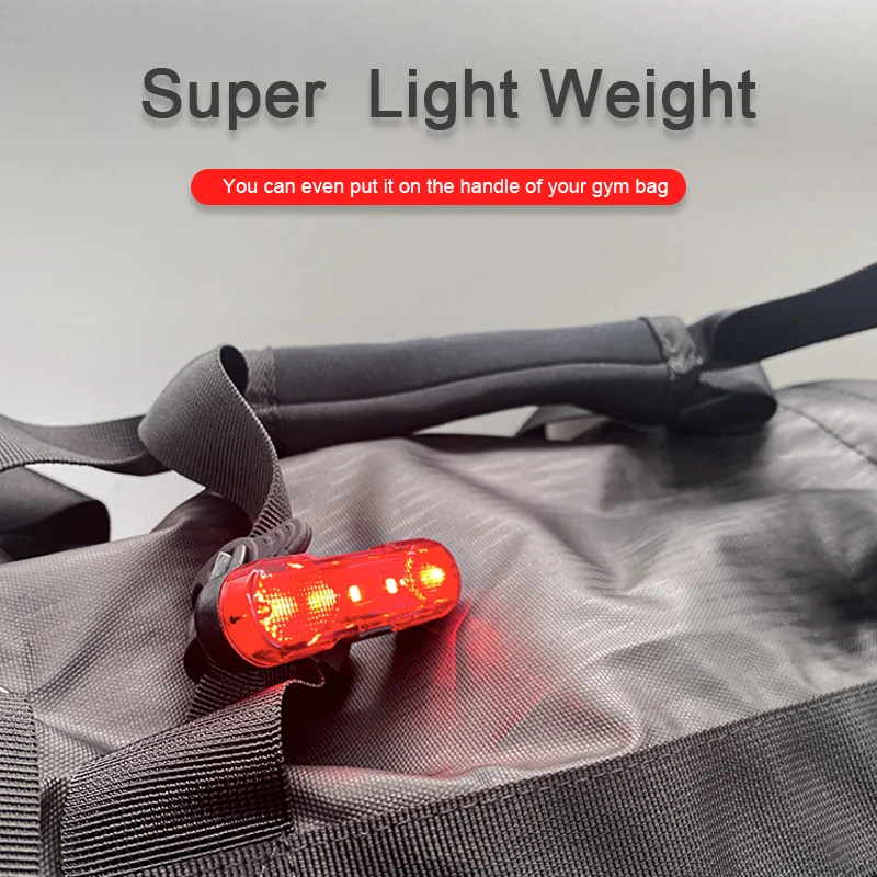 Mini Bicycle Rear Light Waterproof MTB Bicycle Light Easy To Install Bicycle Taillight Flash Tail Safety Road Bike Warning Light