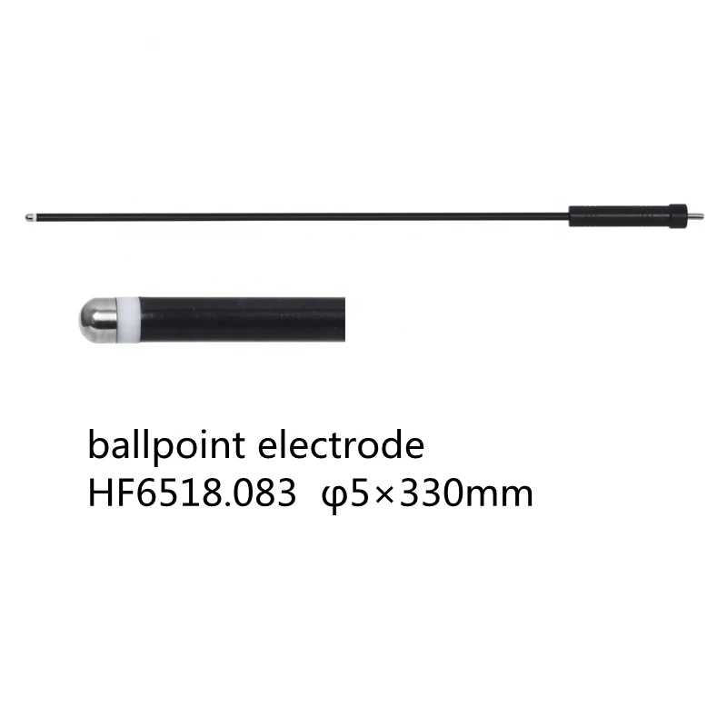 Medical Laparoscopic Instruments Suction Coagulator Hook Type Monopolar Electrode Ceramic Hook