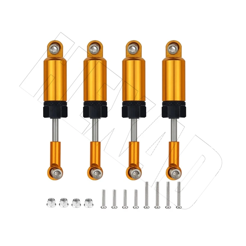 FIMONDA 2 sztuk stopu aluminium amortyzator wewnętrzny wiosna dla 1/16 gąsienica RC armii WPL B-16 B36 C24 C34 MN Model D90
