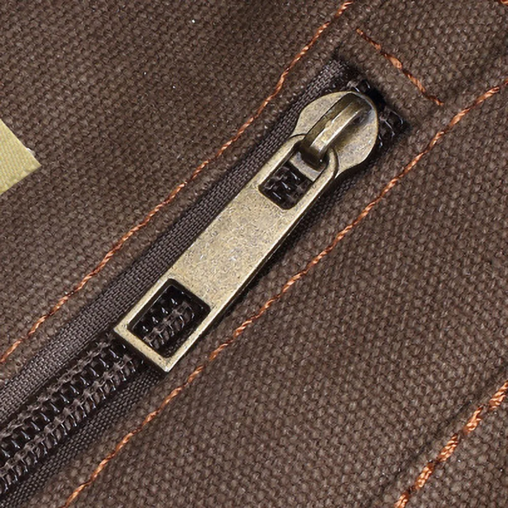 Vintage Canvas-Rucksäcke für Männer und Frauen, Reisetaschen für Studenten, Freizeitrucksäcke zum Wandern, Reisen, Camping, Rucksack Mochila Masculina – Detail 20