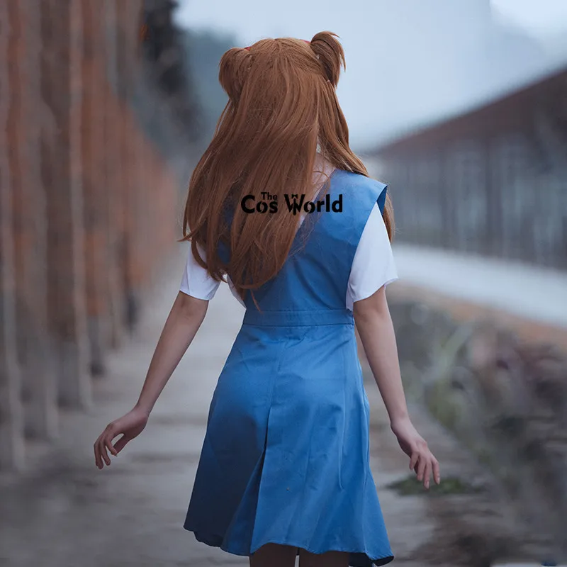 EVA Ayanami Rei Asuka Langley Soryu School Uniform Dress Outfit Anime Customize Cosplay Costumes image 5