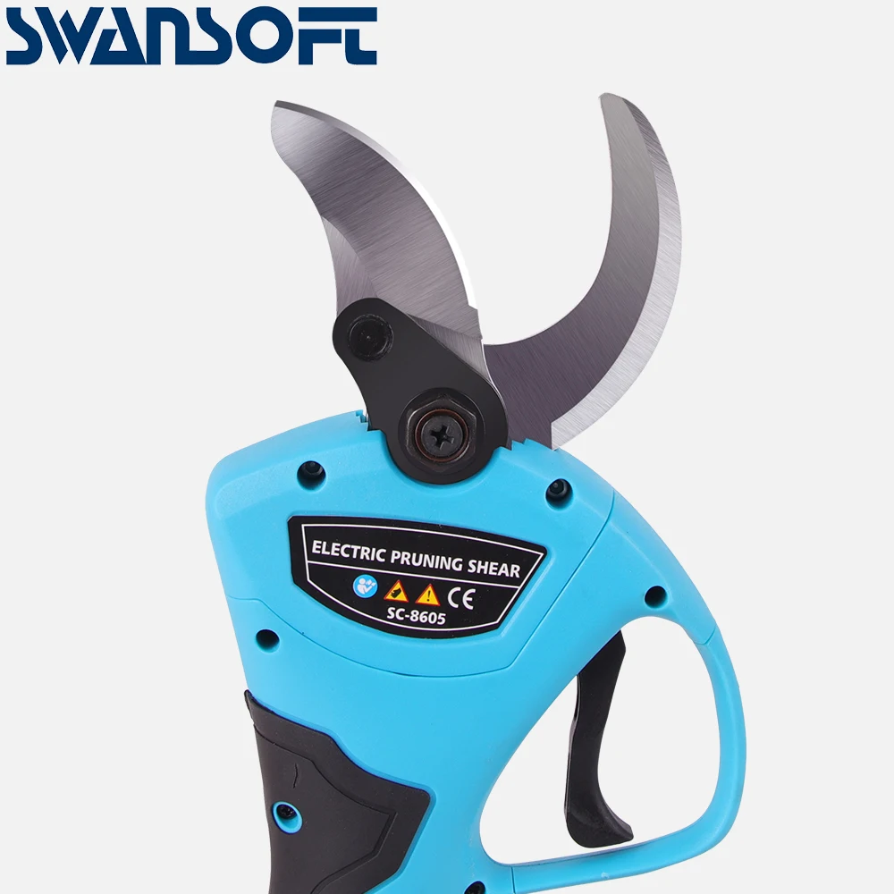 21V Pruner Lithium-Ion Pruning Shear ที่มีประสิทธิภาพกรรไกร Bonsai ไฟฟ้าสาขาต้นไม้อุปกรณ์ทำสวนไฟฟ้า SC-8605