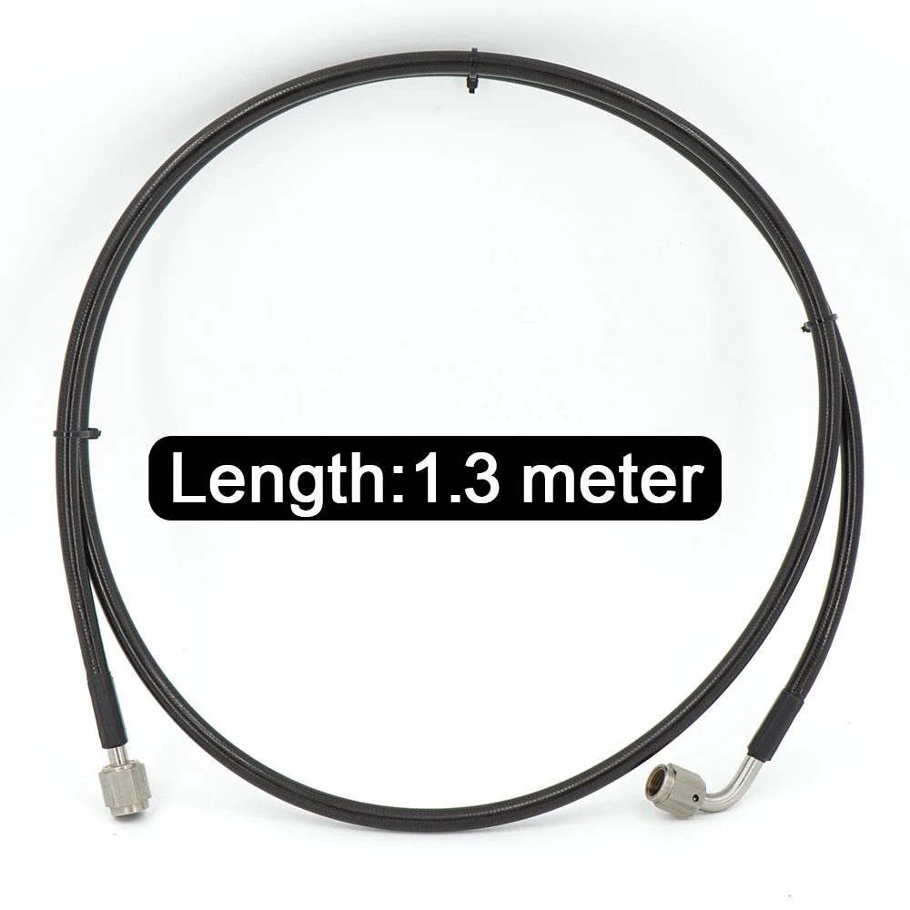 

Black Clutch line 1.3m Master To Slave Cylinder Complete Stainless Clutch line With An3 Fitting For 06-15 Honda Civic Si