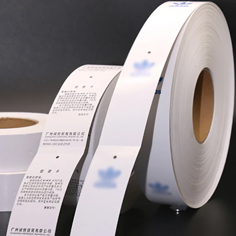 Custom Tag Kleding Handelsmerk Opknoping Kaart Papier