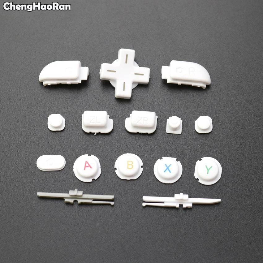 ChengHaoRan สำหรับ New3DSLL ปุ่มใหม่3Dsxl 3Dsll Full A B X Y และ L R ZL ZL zr บ้านปุ่มใหม่3DS XL LL 4สี