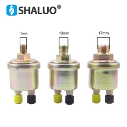 10MM 1/8NPT VDO Oil Pressure Sensor 0 to 10 Bars Diesel Generator Parts Stainless Crew Plug Alarm Pressure Sensor