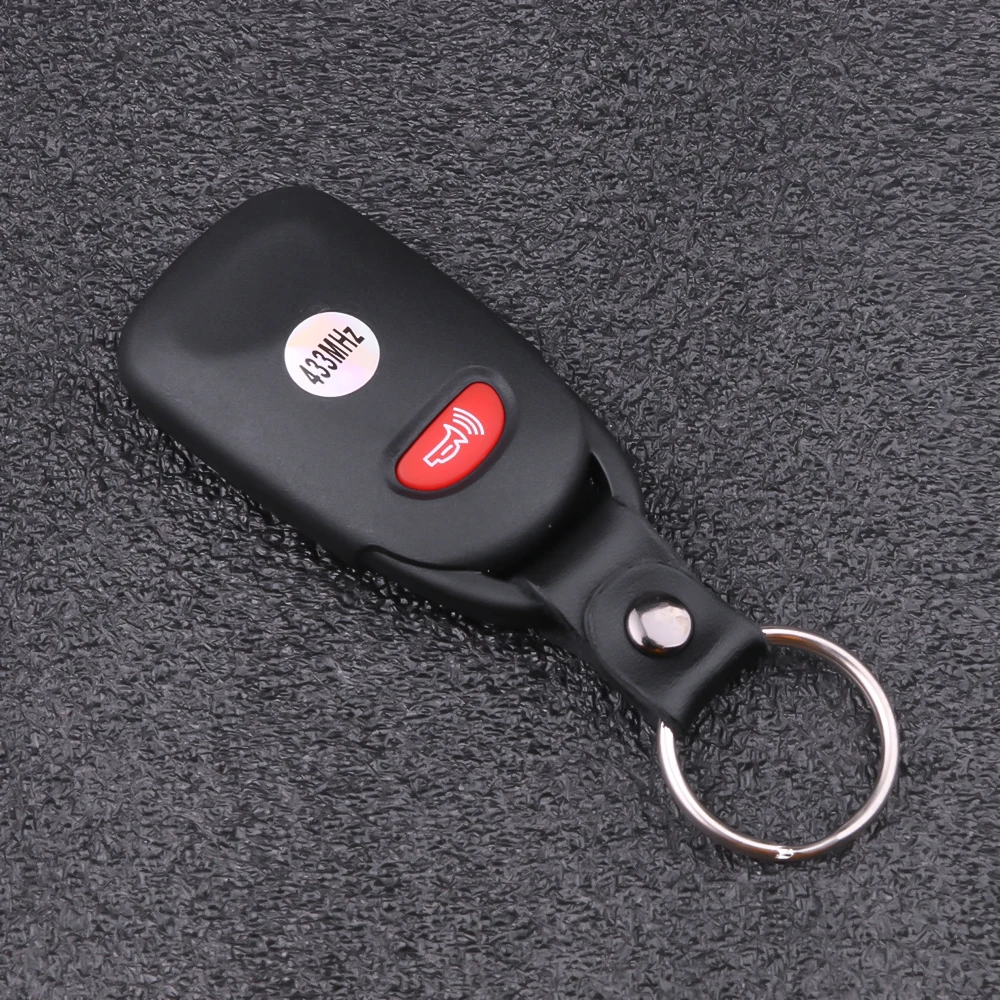 kebidu Cloning Remote Control Electric Copy Controller Mini Wireless Transmitter Switch 3 Buttons Car Key Fob 433MHz