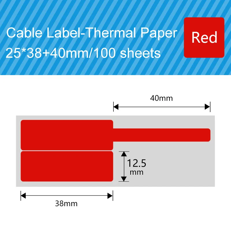 Imagem -03 - Thermal Synthetic Label Papers sem Fita Impermeável Oilproof Scratchproof Resistente ao Rasgo Adesivo Cabel 10 Rolos