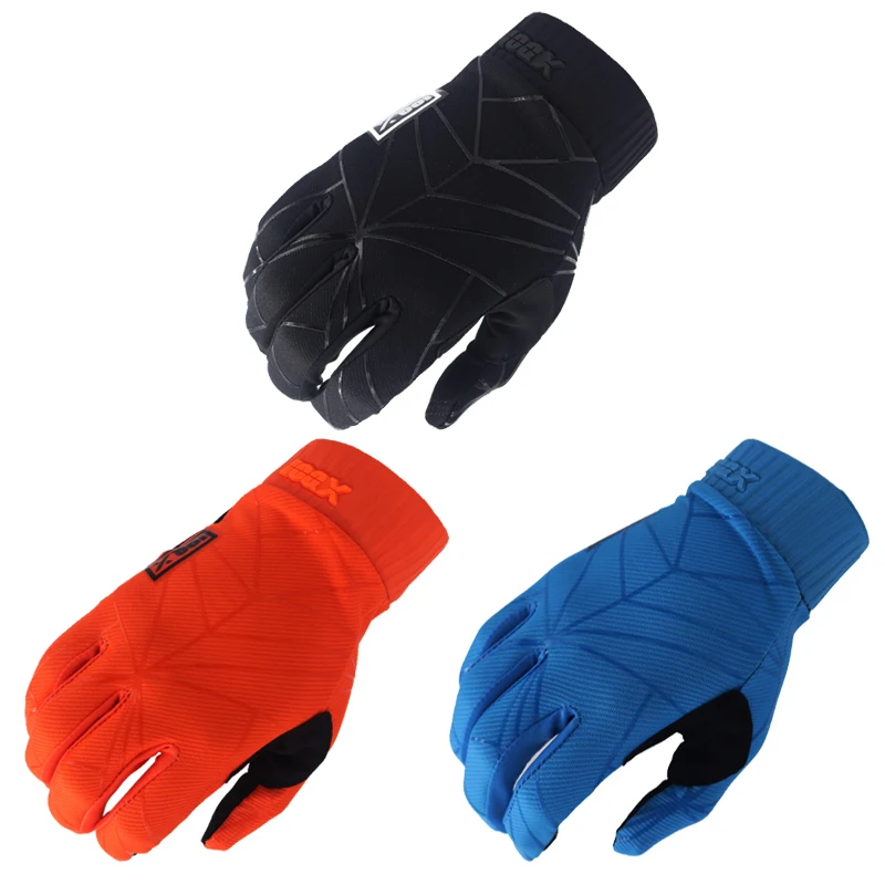 

3 Color IOQX Percent MX MTB Motocross Full Finger Gloves ATV DH Mountain Dirt Bicycling Cycling Gloves